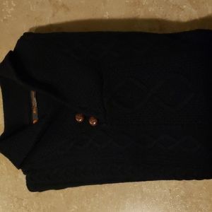 Ben‎ Sherman Men's 100% Wool Cable Knit Sweater